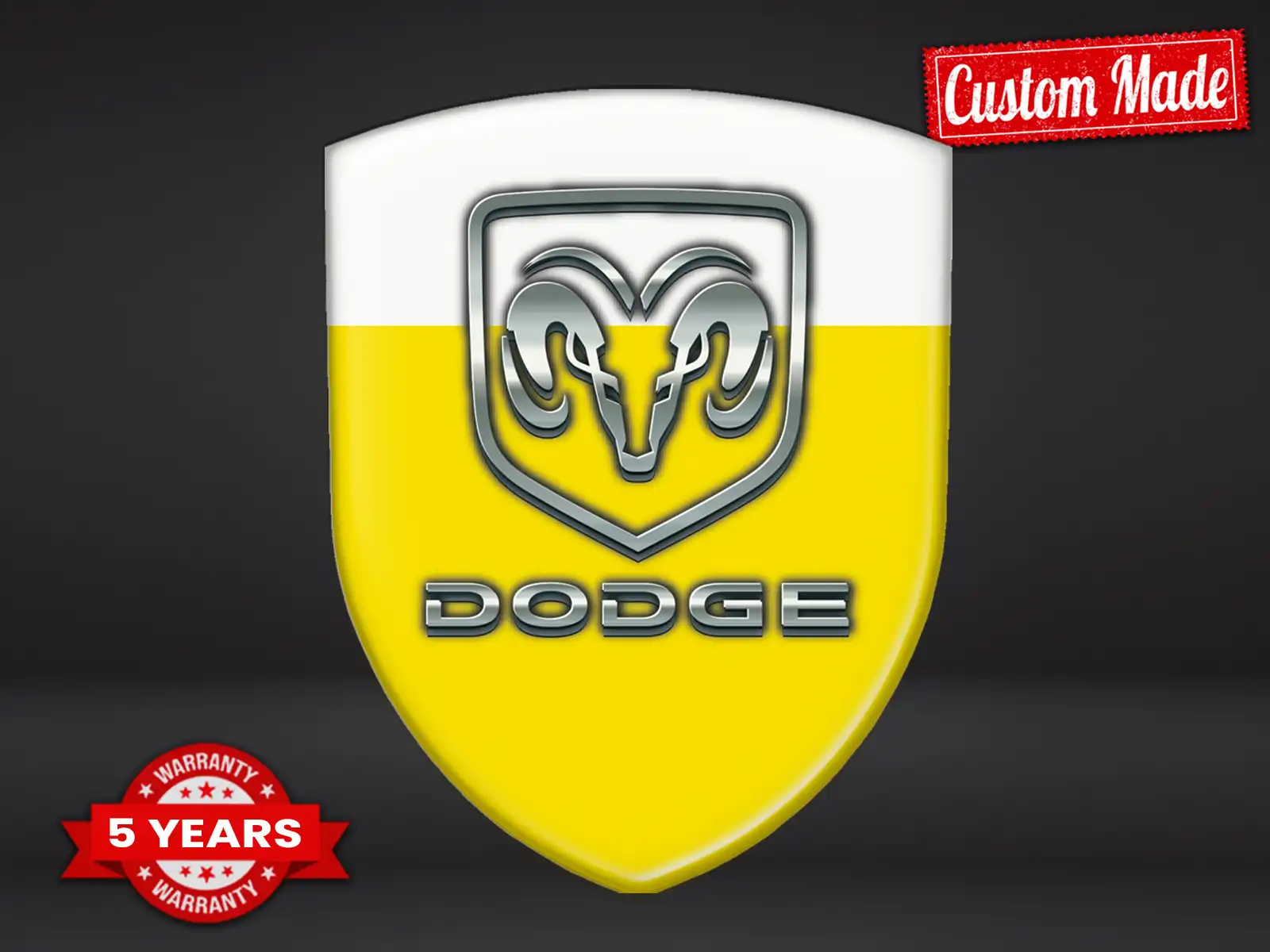 Dodge Autoaufkleber Limitiert Stilvoll Exklusiv